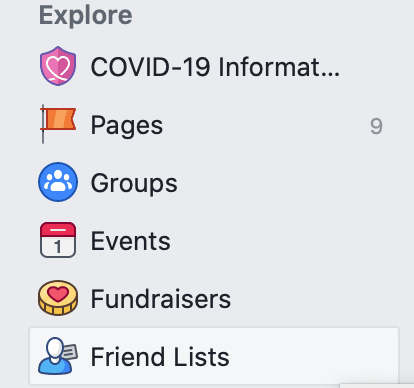 Facebook friends lists help you stay in touch with people you know. 